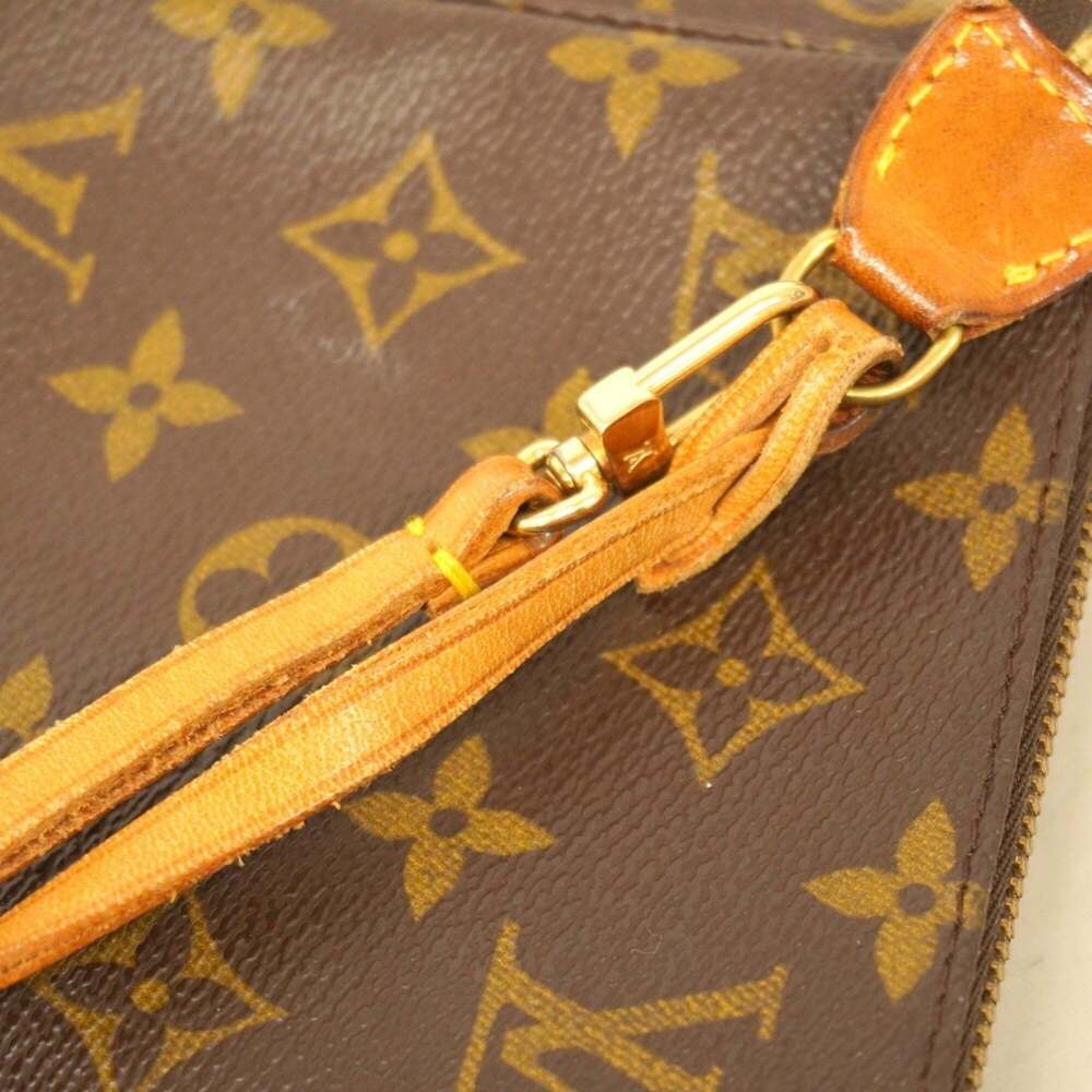 LOUIS VUITTON Brown Monogram Pochette Pouch - Picture 11 of 12